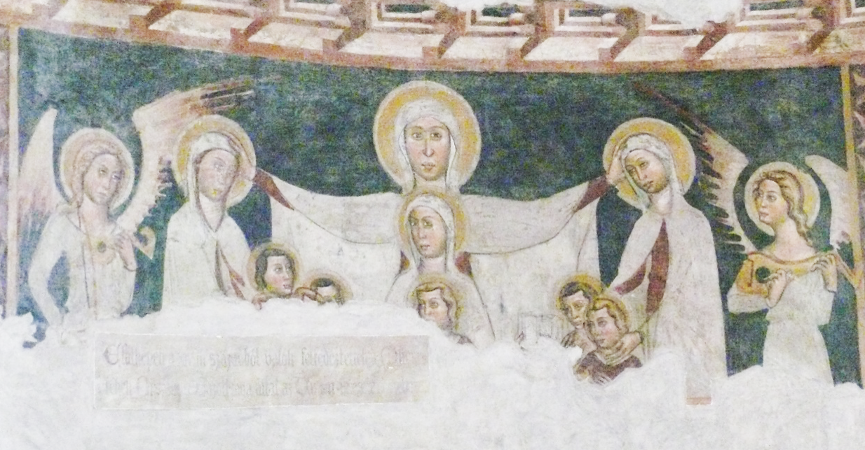 Nagy Szent Család freskó – Marosszentanna