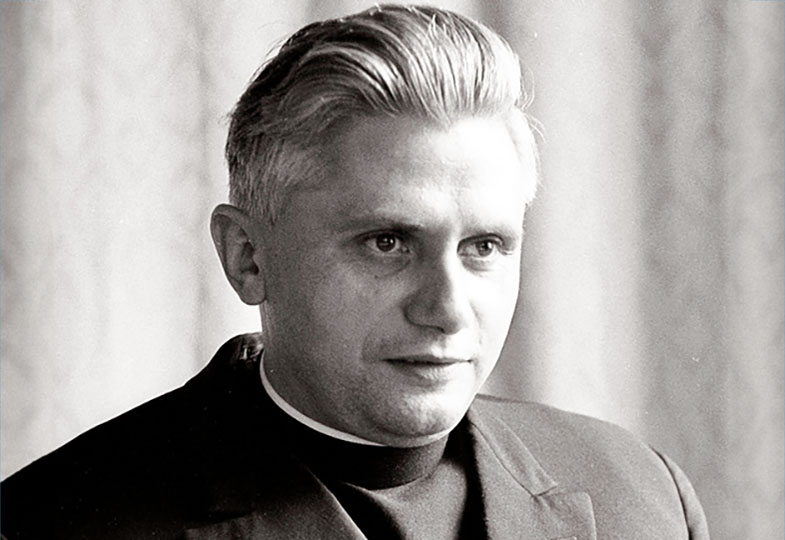 A fiatal Joseph Ratzinger